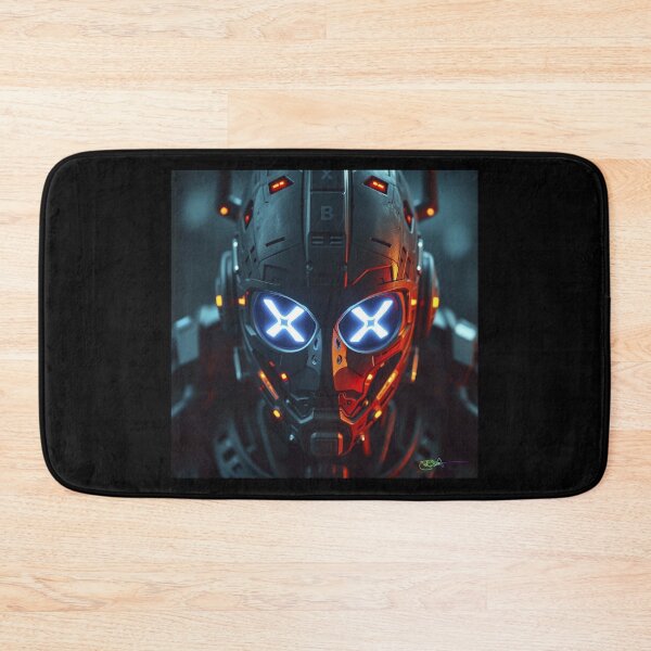 Item preview, XRP AI Awakening – Cyberpunk Financial Revolution Digital Freedom Symbol designed and sold by Benito Del Ray.