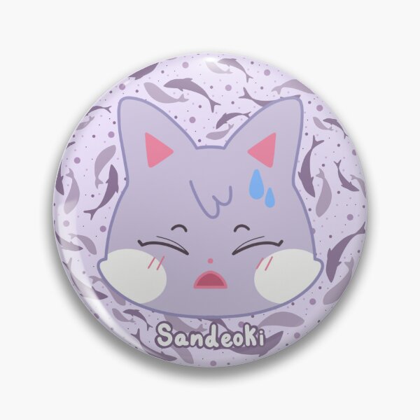 Item preview, Ateez Sandeoki / San nervous emote designed and sold by Elaine.Arts049.