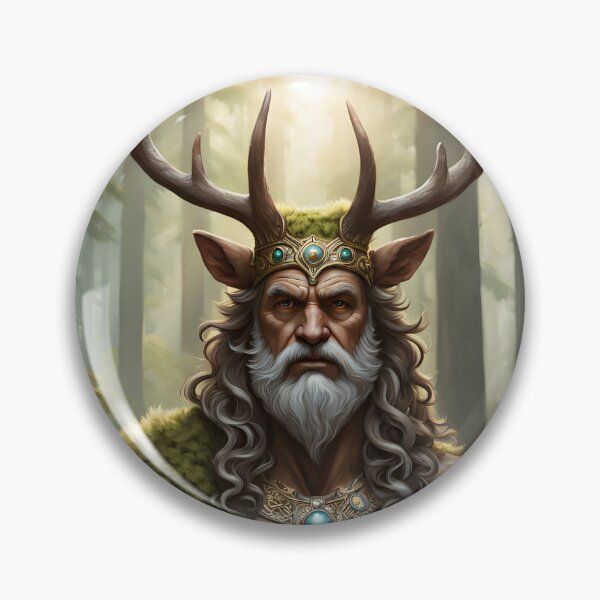 Item preview, The Horned God designed and sold by PersephonesFare.