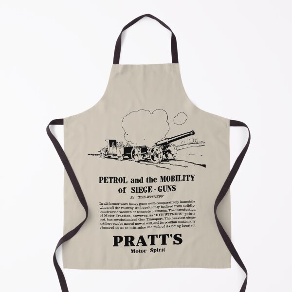Item preview, WW1 British Ordnance BL 60-pounder Pratt’s Motor Spirit Art designed and sold by MilitaryMart.