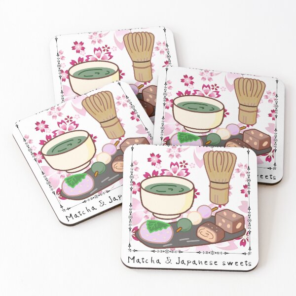 Item preview, 抹茶と和菓子 designed and sold by のりまきさんの雑貨屋.