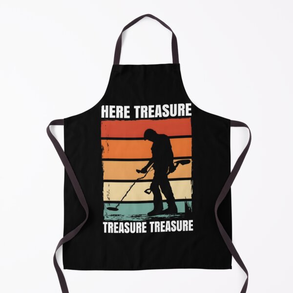 Item preview, Here Treasure Treasure Treasure, Retro Metal Detecting, Treasure Spotter, Locating System, Metal Detectorist, Indicator designed and sold by DoodleUrban.