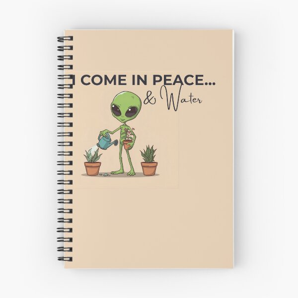 Item preview, Alien Watering Plants – Peace & Water designed and sold by TigerGrey.