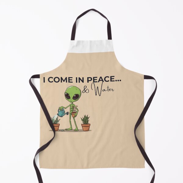 Item preview, Alien Watering Plants – Peace & Water designed and sold by TigerGrey.