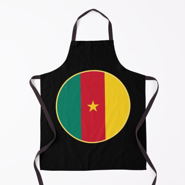 Item preview, Cameroon Flag of Unity (Star of Unity) Round Design designed and sold by NTGUILTY.