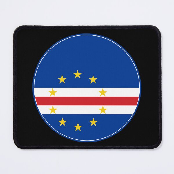 Item preview, Cape Verde Flag 10 Islands Stars Round Design - Cabo Verde designed and sold by NTGUILTY.