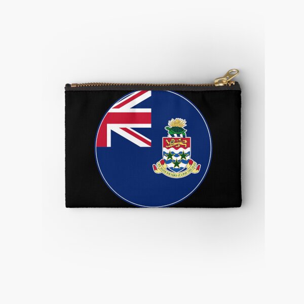 Item preview, Cayman Islands Flag Coat of Arms Round Design - Three Stars designed and sold by NTGUILTY.