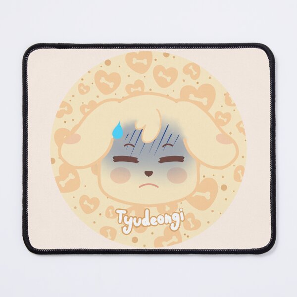 Item preview, Ateez Tyudeongi / Yunho nervous emote designed and sold by Elaine.Arts049.