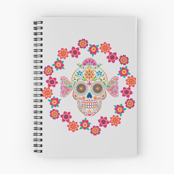 Artikelvorschau, Blooming Calavera: Tanz der ewigen Blütenblätter entworfen und verkauft von DariaCraft.