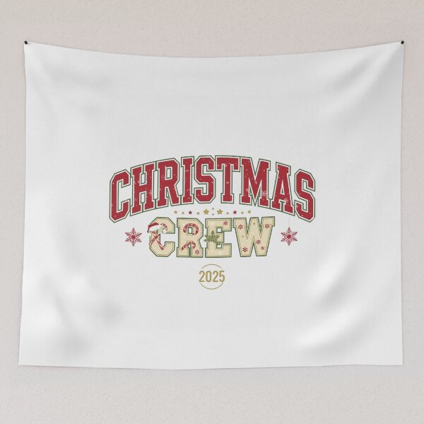 Item preview, Christmas Crew 2025 T‑Shirt | Matching Holiday Team Shirts for Family, Friends, Office Parties & School Events  designed and sold by GAIDREDA.