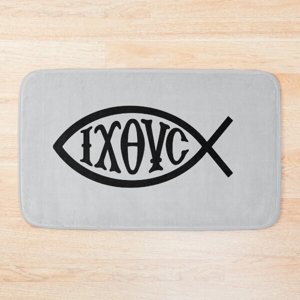 Item preview, Ichthys Christian Symbol Black designed and sold by sifis.