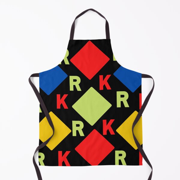 Item preview, Geometric Alphabet Pattern – Modern English Letters R and K Design designed and sold by Cultradesign.