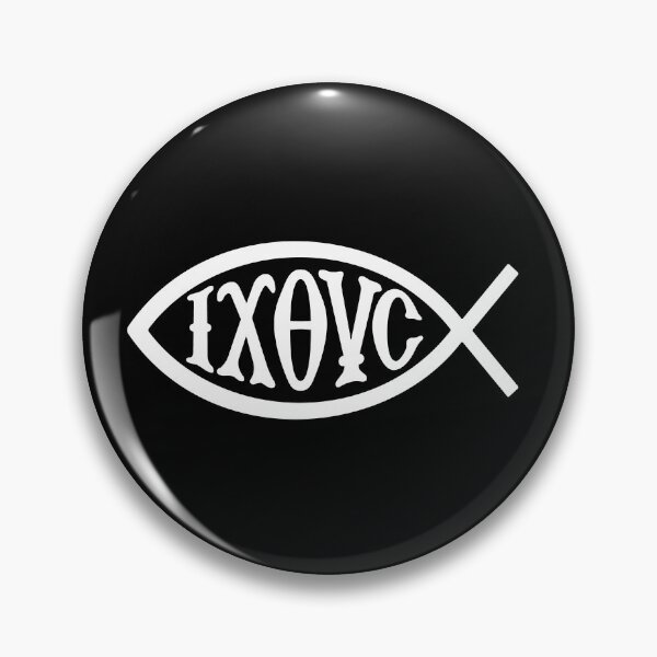 Item preview, Ichthys Christian Symbol White designed and sold by sifis.