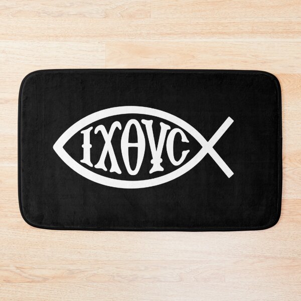Item preview, Ichthys Christian Symbol White designed and sold by sifis.