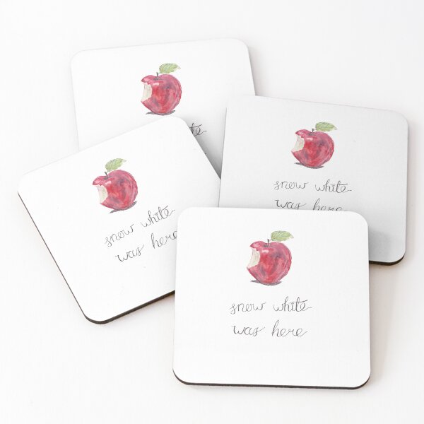 Item preview, Snow White Was Here Fairytale Apple designed and sold by The Orangutan Gallery.