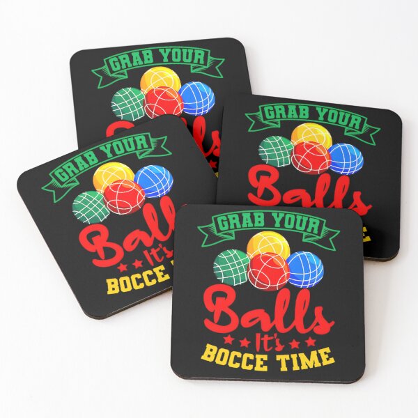 Item preview, Grab Your Balls, Gift For Bocci Players, Boccie Ball Lover Design, Ball Games Graphic, Ball Sports, Pallino Jack, Little Ball designed and sold by DoodleUrban.