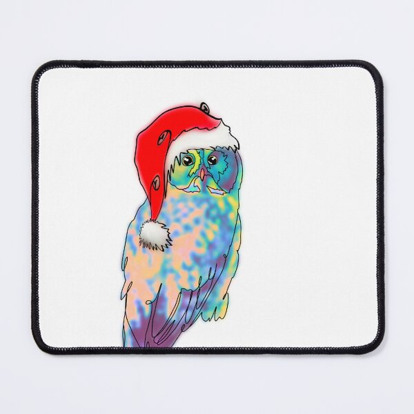 Item preview, Great Pastel Owl Wearing Santa Hat – animalzinhats designed and sold by Ashley’sAnimalz.