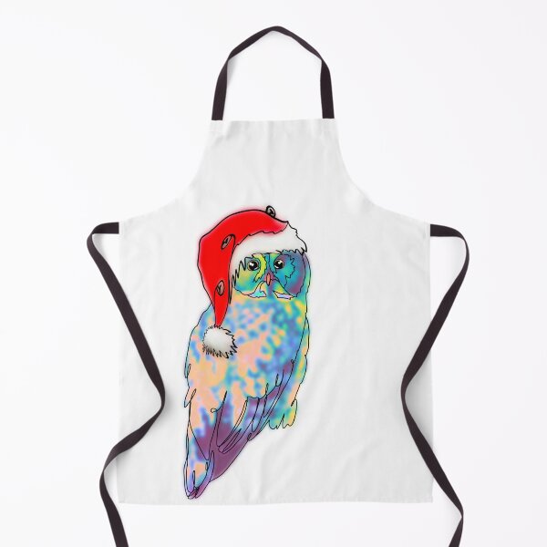 Item preview, Great Pastel Owl Wearing Santa Hat – animalzinhats designed and sold by Ashley’sAnimalz.