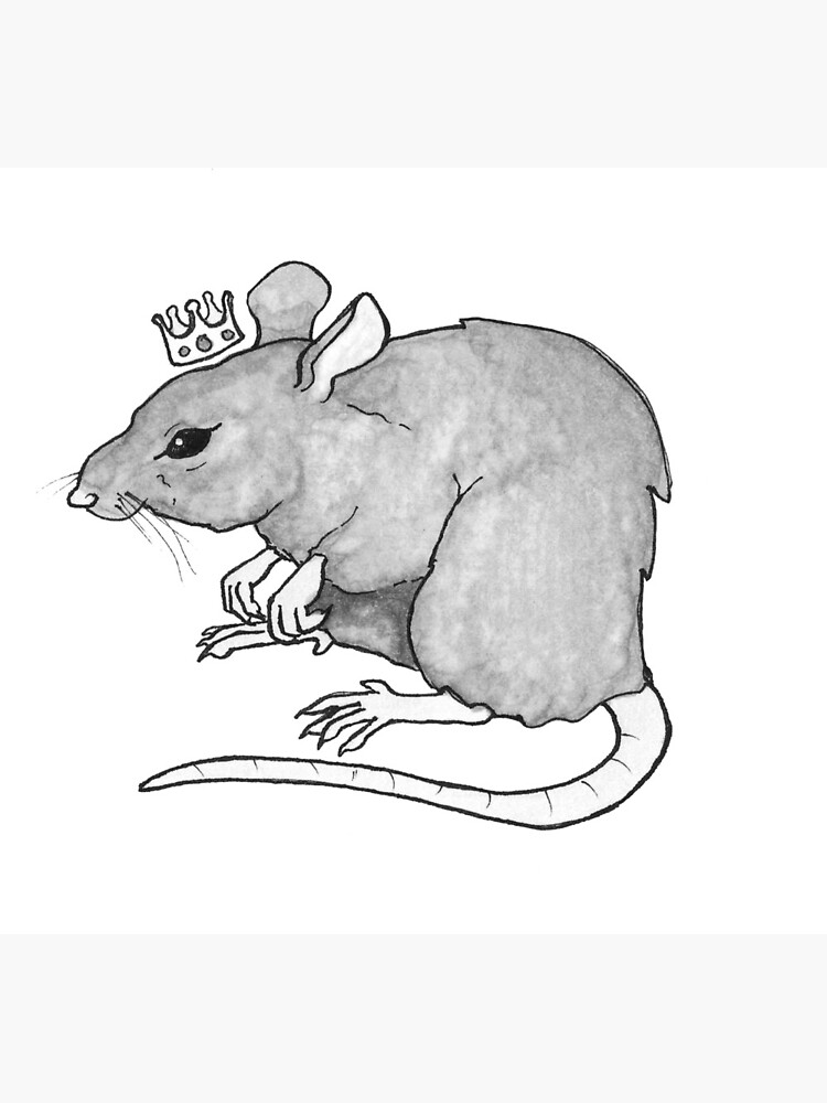 Rat King Art Print by JennCanary