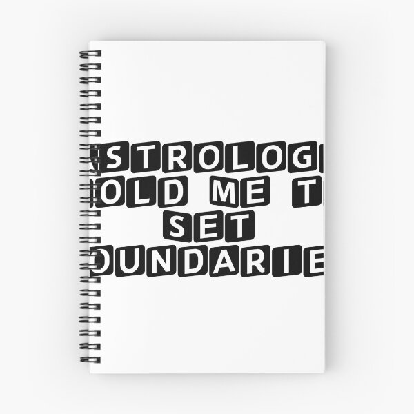 Item preview, Astrology Told Me to Set Boundaries designed and sold by Ninjacatoff.