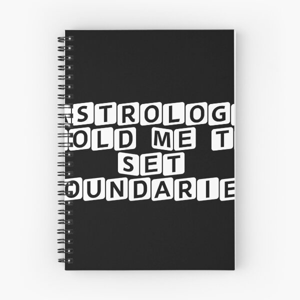 Item preview, Astrology Told Me to Set Boundaries designed and sold by Ninjacatoff.