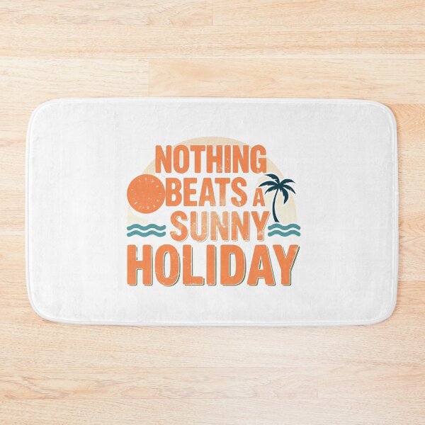 Item preview, Nothing Beats a sunny Holiday T‑Shirt | Funny UK Travel Tee for Airport Outfits, City Breaks & Beach Trips designed and sold by GAIDREDA.
