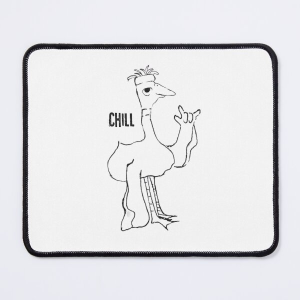 Item preview, Kurt - “Chill Bird Dude” – Quirky Line Art Character designed and sold by Outpost77CoRB.