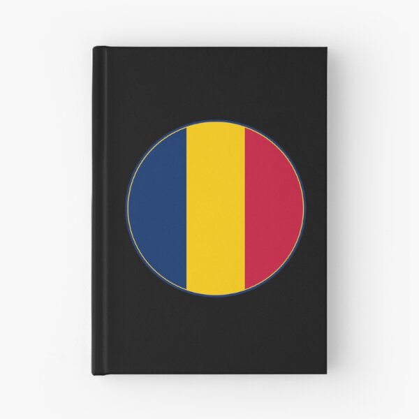 Artikelvorschau, Tschad Nationalflagge Rundes Design - Blau Gelb Rot Trikolore entworfen und verkauft von NTGUILTY.