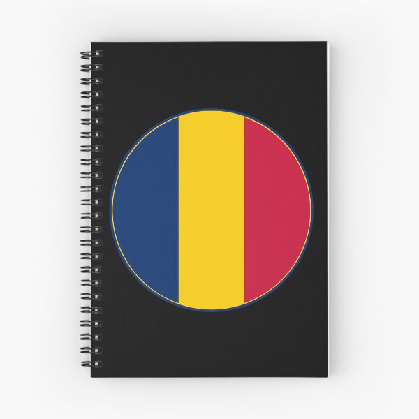 Item preview, Chad National Flag Round Design - Blue Yellow Red Tricolor designed and sold by NTGUILTY.