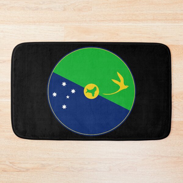 Item preview, Christmas Island Flag Round Graphic - Golden Bosun Bird & Southern Cross designed and sold by NTGUILTY.