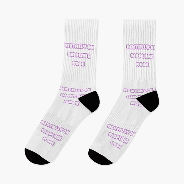Item preview, Mentally on Airplane Mode – Funny Relatable Quote Design designed and sold by NateSells.