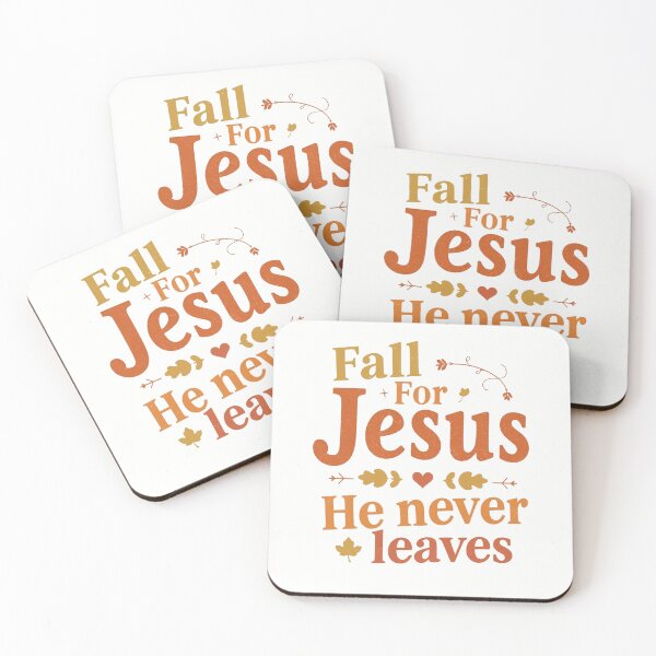 Item preview, Fall For Jesus He Never Leaves T‑Shirt | Christian Autumn Tee for Church, Thanksgiving, and Faith Apparel designed and sold by GAIDREDA.
