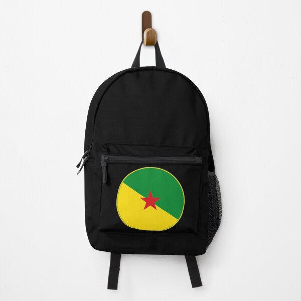 Item preview, French Guiana Regional Flag Round Design designed and sold by NTGUILTY.