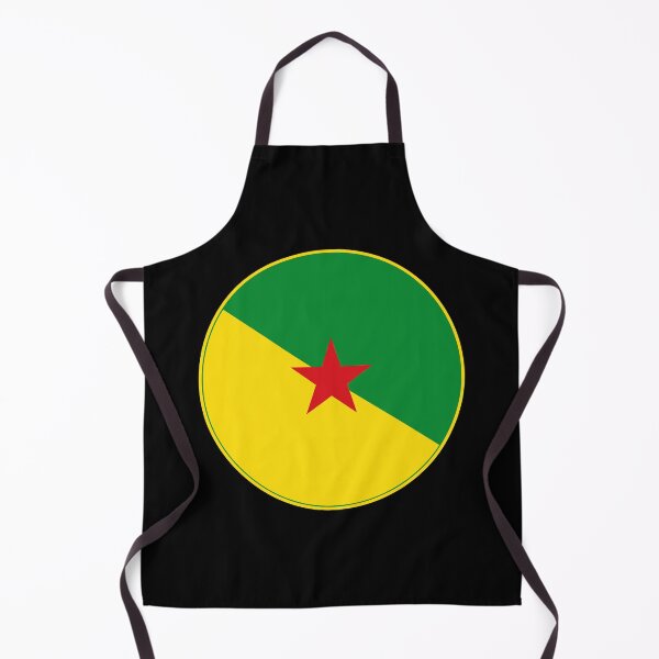 Item preview, French Guiana Regional Flag Round Design designed and sold by NTGUILTY.