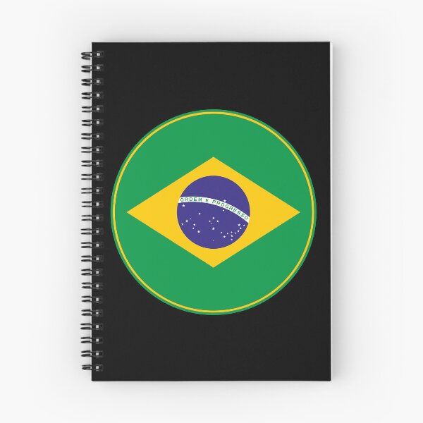 Item preview, Brazil National Flag Round Emblem designed and sold by NTGUILTY.