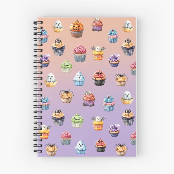 Item preview, Spooky Sweet Cupcakes Pattern designed and sold by TherezaDesign.