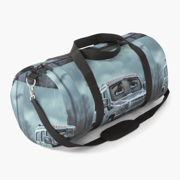 Item preview, Sad Hummer SUV Cartoon Print – Felia Art from Cyber Lemon Collection designed and sold by Felia001.