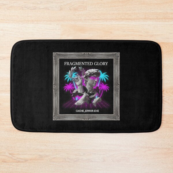 Item preview, Fragmented Glory: Cache Error Vaporwave Statue Head designed and sold by DailyVibesMerch.
