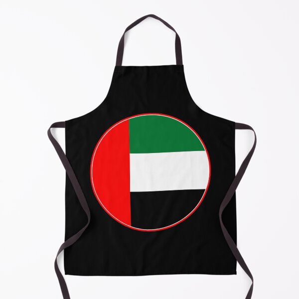 Item preview, UAE Flag Circle Red Green Black White designed and sold by NTGUILTY.