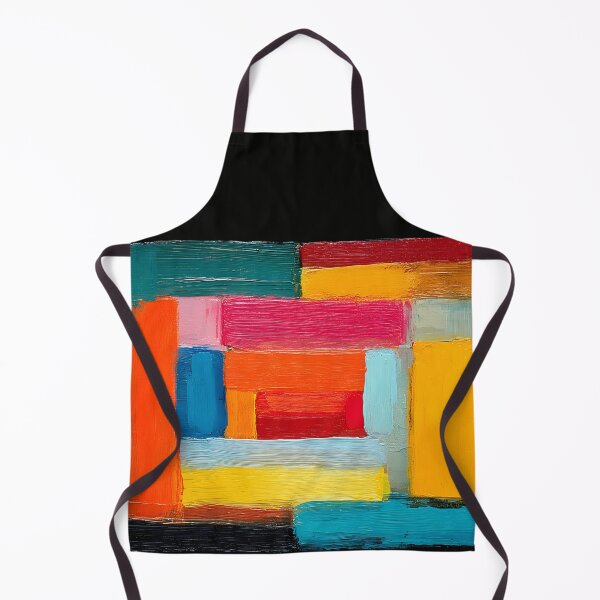 Item preview, Layered Geometry of Color - Bold Rectangles in a Striking Abstract Composition designed and sold by OlfactoART Studio.