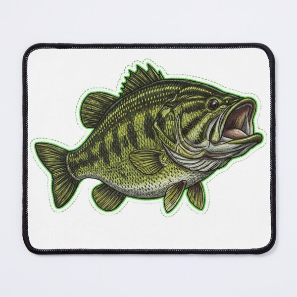 Item preview, Bass fishing designed and sold by GiftiqueNook.