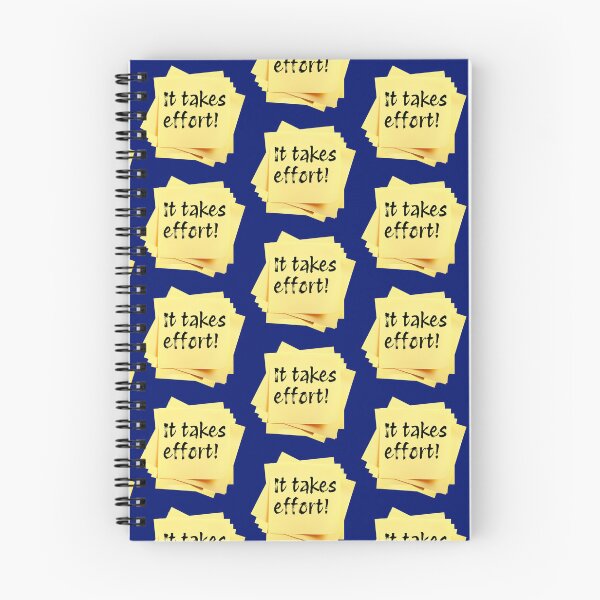 Item preview, STICKY NOTES:  It takes effort! - funny messages designed and sold by DesignsFromTW-S.