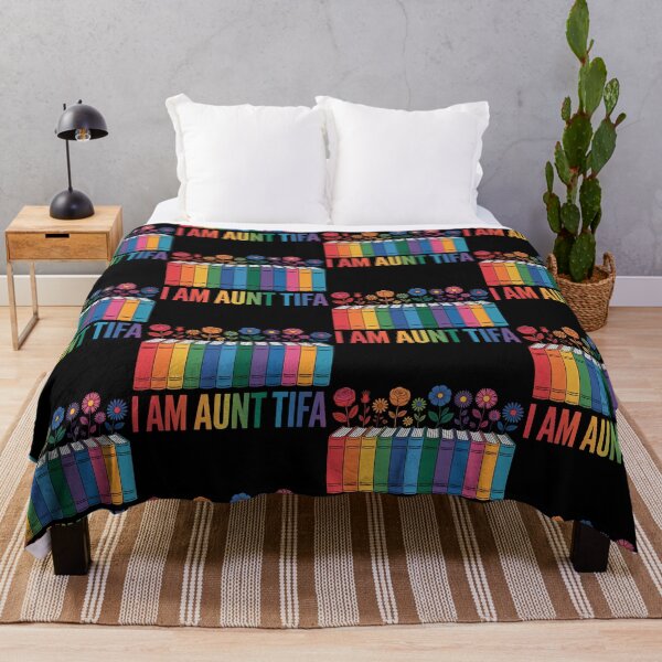 Item preview, I Am Aunt Tifa Human Rights Floral Women Men Protest designed and sold by BLZART.