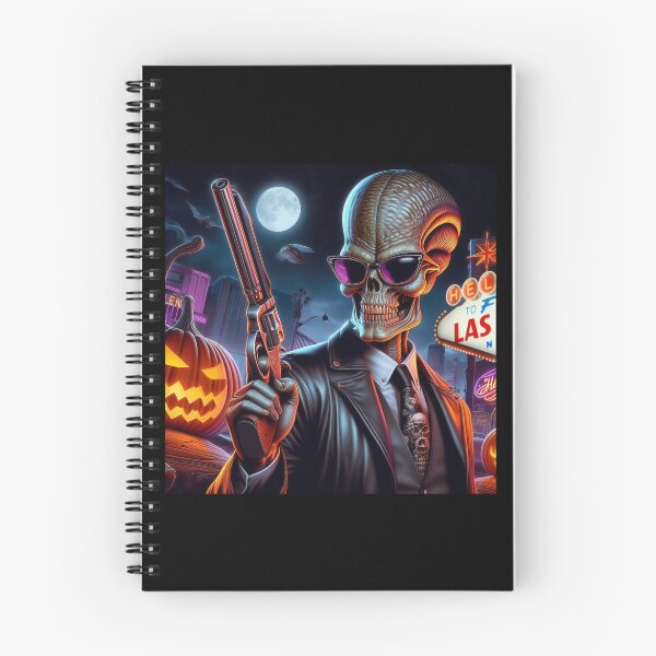 Item preview, Halloween Noir Alien Skeleton Revolver﻿ designed and sold by Voodoo Store Paranormal Collections.