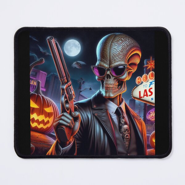 Item preview, Halloween Noir Alien Skeleton Revolver designed and sold by Voodoo Store Paranormal Collections.