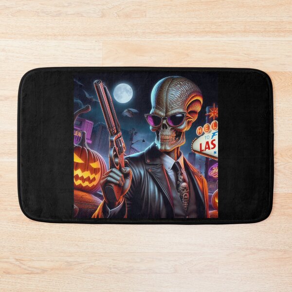 Item preview, Halloween Noir Alien Skeleton Revolver﻿ designed and sold by Voodoo Store Paranormal Collections.