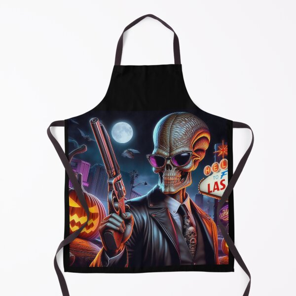 Item preview, Halloween Noir Alien Skeleton Revolver designed and sold by Voodoo Store Paranormal Collections.