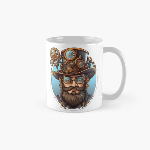 Item preview, Steampunk Clockwork Master Inventor – Vintage Engineer designed and sold by RBCreates.