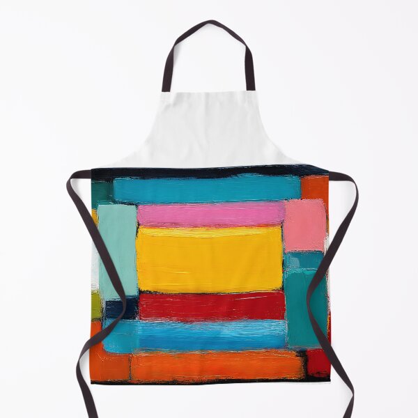 Item preview, Vibrant Geometry in Motion - Bold Rectangular Pattern with Rich Textures and Dynamic Color designed and sold by OlfactoART Studio.