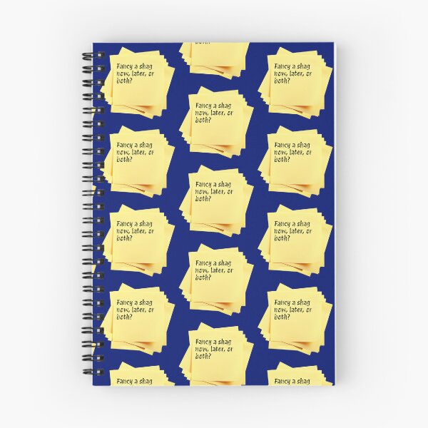 Item preview, STICKY NOTES:  Fancy a shag now, later, or both? - funny messages designed and sold by DesignsFromTW-S.